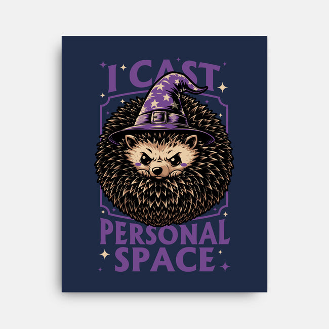 Hedgehog Wizard Magic-None-Stretched-Canvas-Studio Mootant
