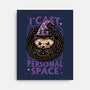 Hedgehog Wizard Magic-None-Stretched-Canvas-Studio Mootant