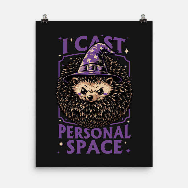 Hedgehog Wizard Magic-None-Matte-Poster-Studio Mootant