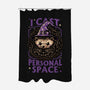 Hedgehog Wizard Magic-None-Polyester-Shower Curtain-Studio Mootant