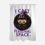 Hedgehog Wizard Magic-None-Polyester-Shower Curtain-Studio Mootant