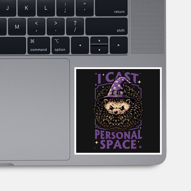 Hedgehog Wizard Magic-None-Glossy-Sticker-Studio Mootant
