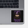 Hedgehog Wizard Magic-None-Glossy-Sticker-Studio Mootant