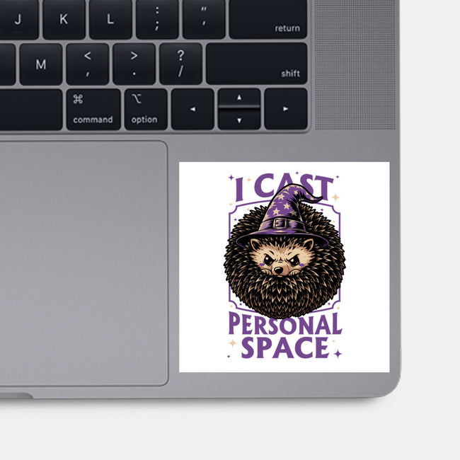 Hedgehog Wizard Magic-None-Glossy-Sticker-Studio Mootant