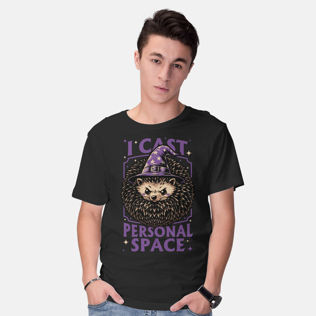 Hedgehog Wizard Magic-Mens-Basic-Tee-Studio Mootant