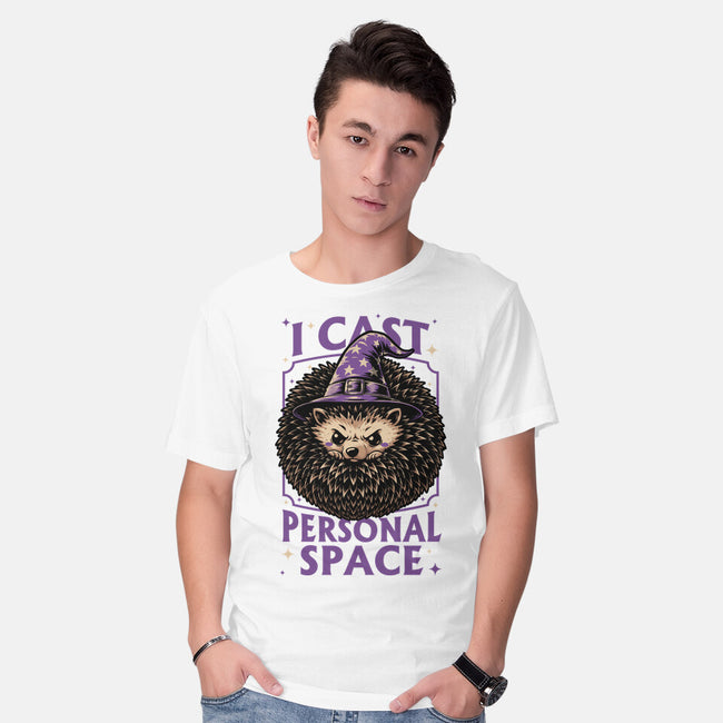 Hedgehog Wizard Magic-Mens-Basic-Tee-Studio Mootant