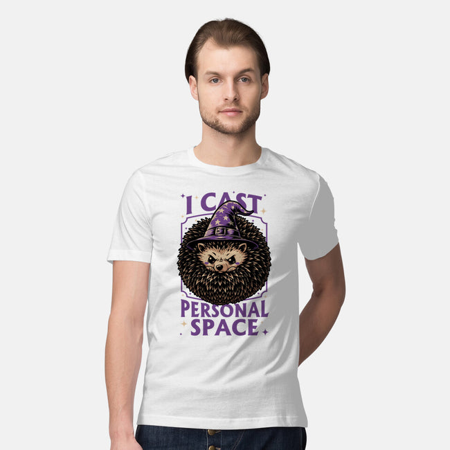 Hedgehog Wizard Magic-Mens-Premium-Tee-Studio Mootant