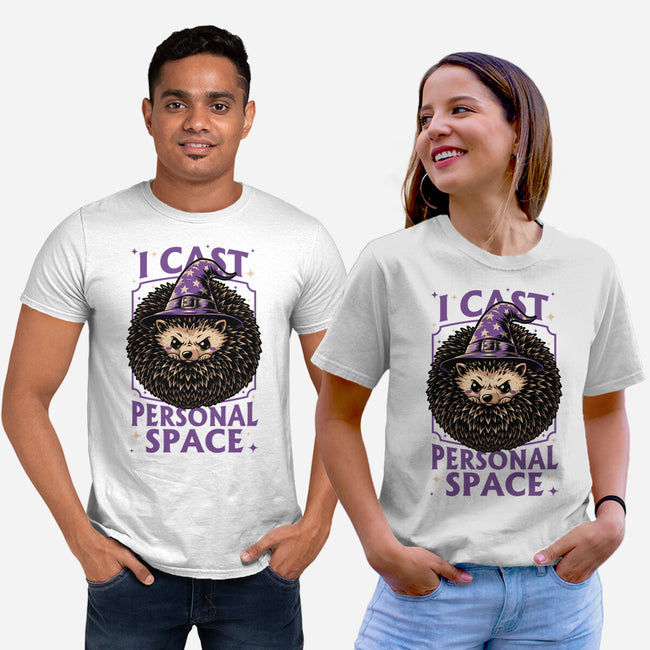 Hedgehog Wizard Magic-Unisex-Basic-Tee-Studio Mootant