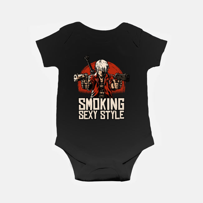 Devil Hunter Western-Baby-Basic-Onesie-Studio Mootant