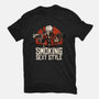 Devil Hunter Western-Unisex-Basic-Tee-Studio Mootant