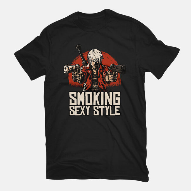 Devil Hunter Western-Womens-Fitted-Tee-Studio Mootant
