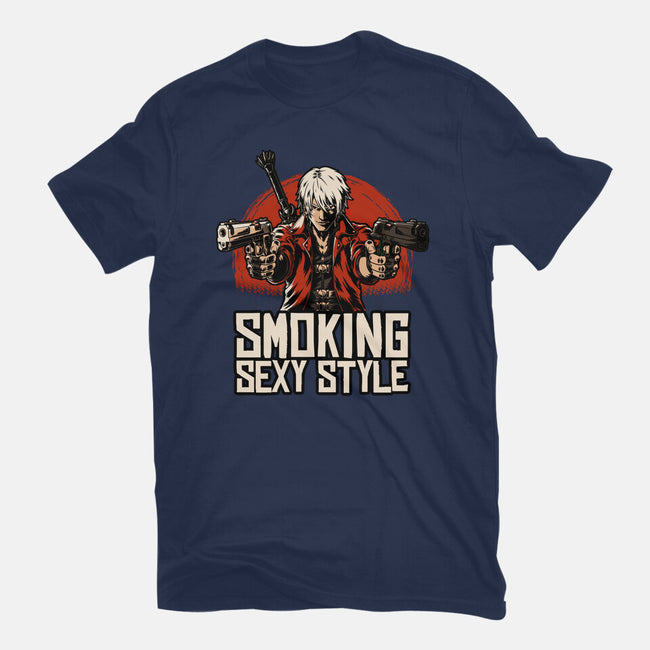 Devil Hunter Western-Womens-Fitted-Tee-Studio Mootant