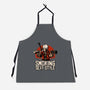 Devil Hunter Western-Unisex-Kitchen-Apron-Studio Mootant
