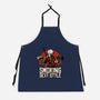 Devil Hunter Western-Unisex-Kitchen-Apron-Studio Mootant