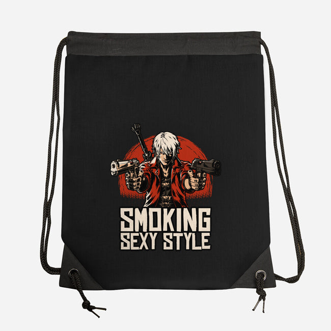 Devil Hunter Western-None-Drawstring-Bag-Studio Mootant