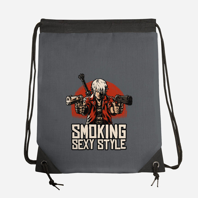 Devil Hunter Western-None-Drawstring-Bag-Studio Mootant