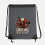 Devil Hunter Western-None-Drawstring-Bag-Studio Mootant