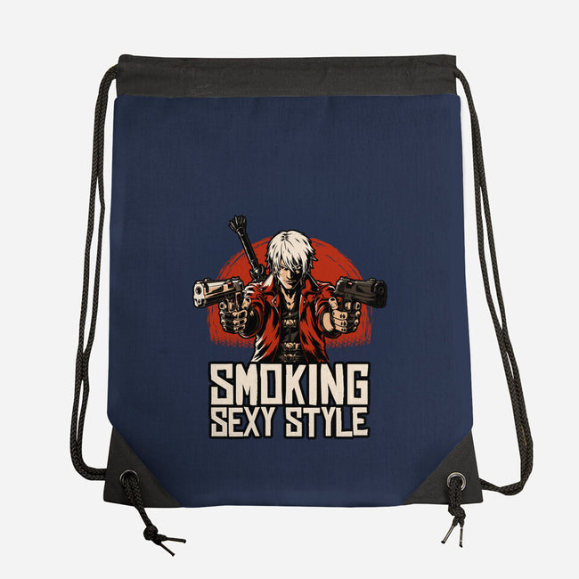 Devil Hunter Western-None-Drawstring-Bag-Studio Mootant