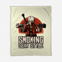 Devil Hunter Western-None-Fleece-Blanket-Studio Mootant