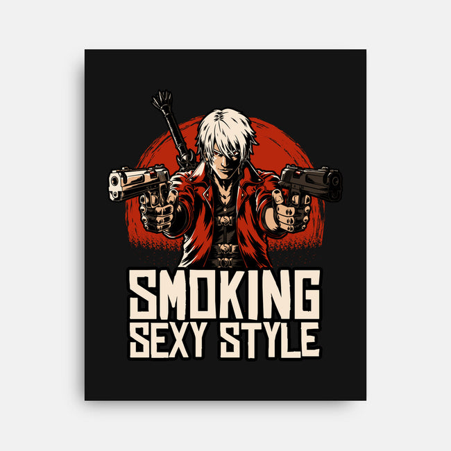 Devil Hunter Western-None-Stretched-Canvas-Studio Mootant