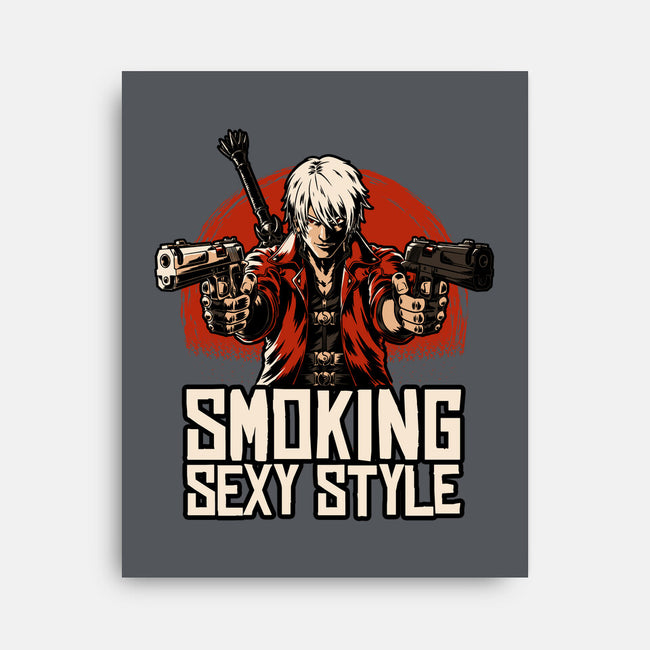 Devil Hunter Western-None-Stretched-Canvas-Studio Mootant