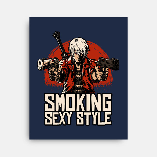 Devil Hunter Western-None-Stretched-Canvas-Studio Mootant