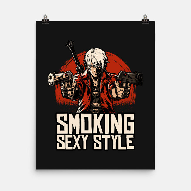 Devil Hunter Western-None-Matte-Poster-Studio Mootant