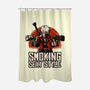 Devil Hunter Western-None-Polyester-Shower Curtain-Studio Mootant