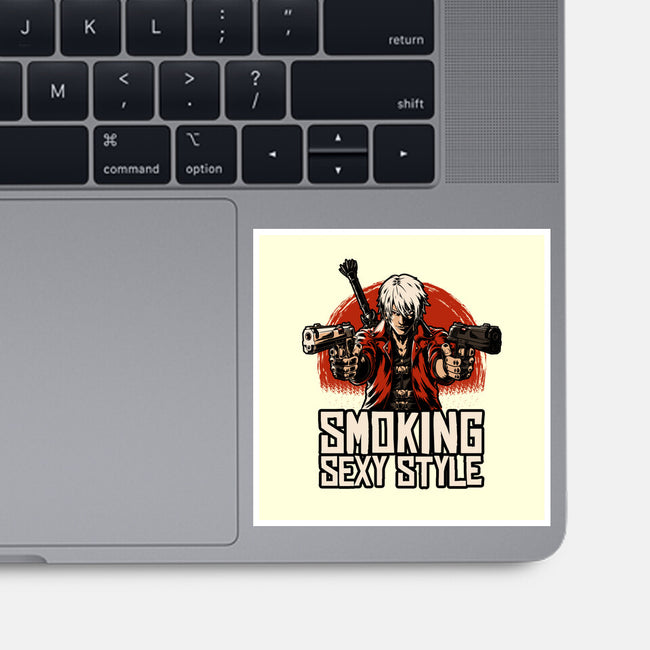 Devil Hunter Western-None-Glossy-Sticker-Studio Mootant