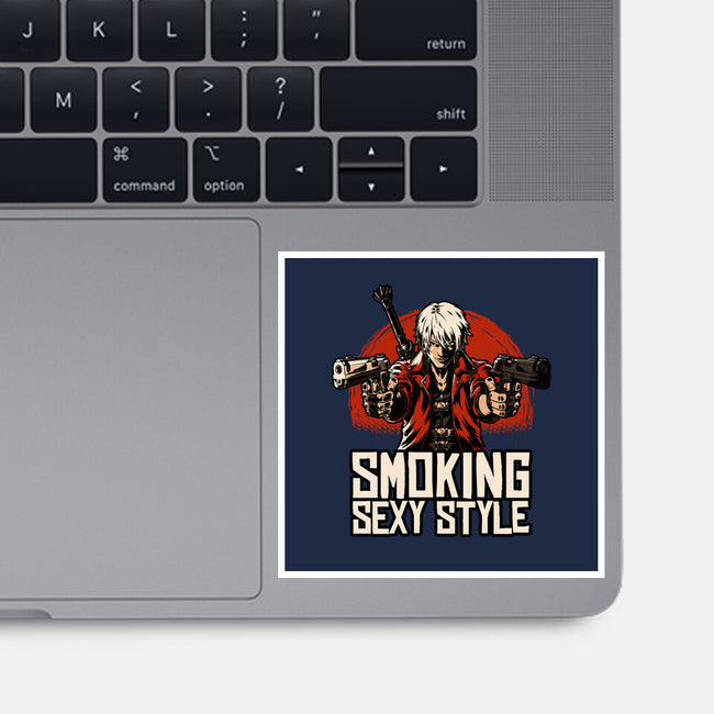 Devil Hunter Western-None-Glossy-Sticker-Studio Mootant