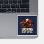 Devil Hunter Western-None-Glossy-Sticker-Studio Mootant