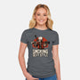 Devil Hunter Western-Womens-Fitted-Tee-Studio Mootant