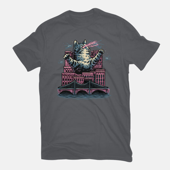 Attack Of The Furry Beast-Womens-Fitted-Tee-glitchygorilla