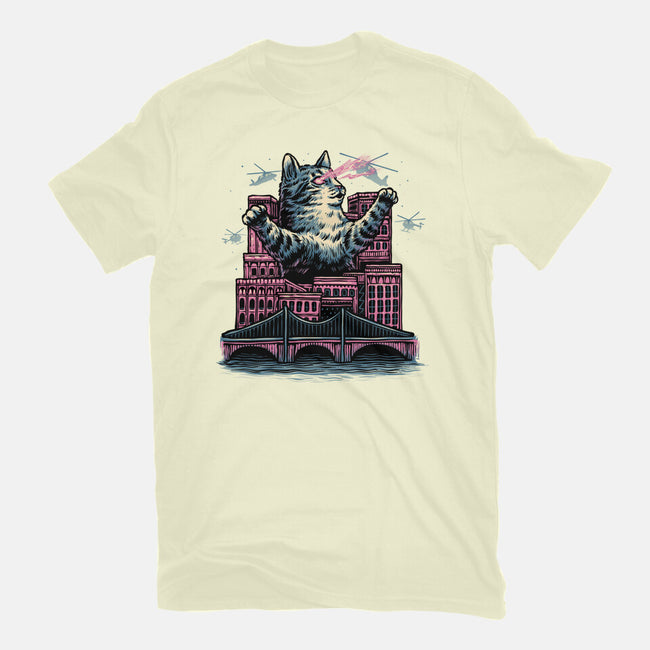 Attack Of The Furry Beast-Mens-Basic-Tee-glitchygorilla