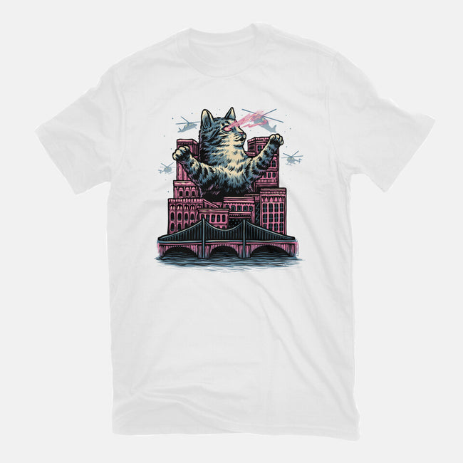 Attack Of The Furry Beast-Mens-Basic-Tee-glitchygorilla
