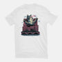 Attack Of The Furry Beast-Womens-Basic-Tee-glitchygorilla