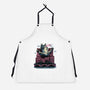 Attack Of The Furry Beast-Unisex-Kitchen-Apron-glitchygorilla