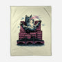 Attack Of The Furry Beast-None-Fleece-Blanket-glitchygorilla