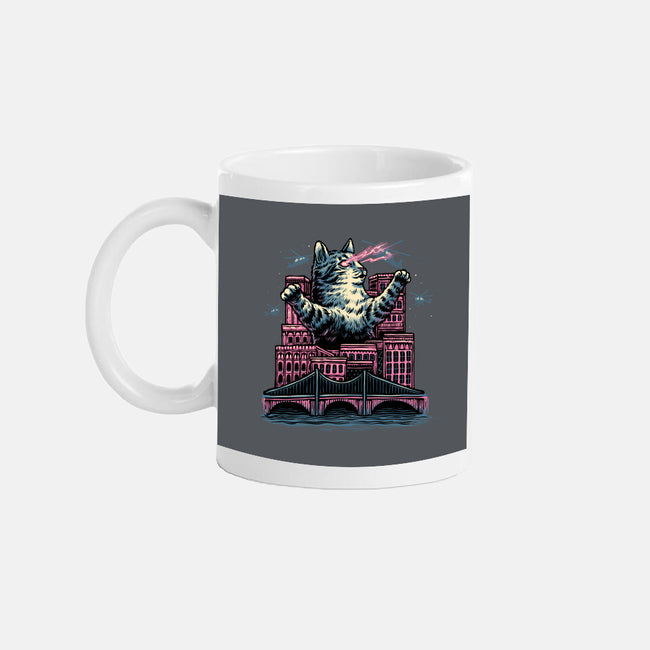 Attack Of The Furry Beast-None-Mug-Drinkware-glitchygorilla