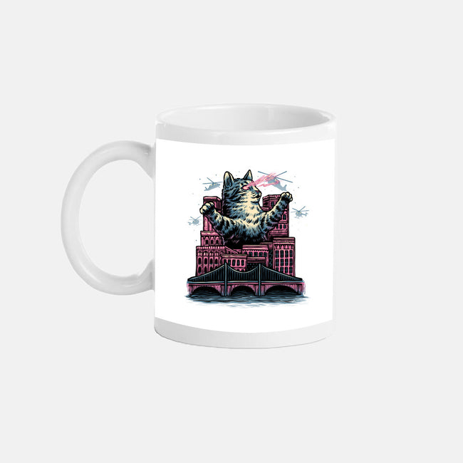 Attack Of The Furry Beast-None-Mug-Drinkware-glitchygorilla