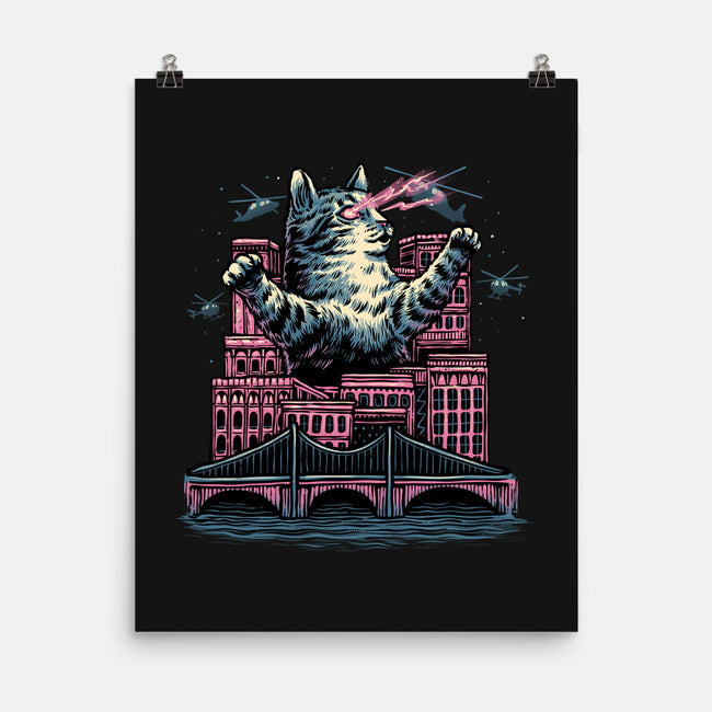 Attack Of The Furry Beast-None-Matte-Poster-glitchygorilla