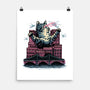 Attack Of The Furry Beast-None-Matte-Poster-glitchygorilla