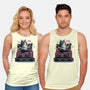 Attack Of The Furry Beast-Unisex-Basic-Tank-glitchygorilla