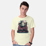 Attack Of The Furry Beast-Mens-Basic-Tee-glitchygorilla