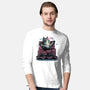 Attack Of The Furry Beast-Mens-Long Sleeved-Tee-glitchygorilla
