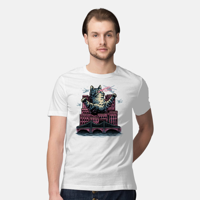Attack Of The Furry Beast-Mens-Premium-Tee-glitchygorilla