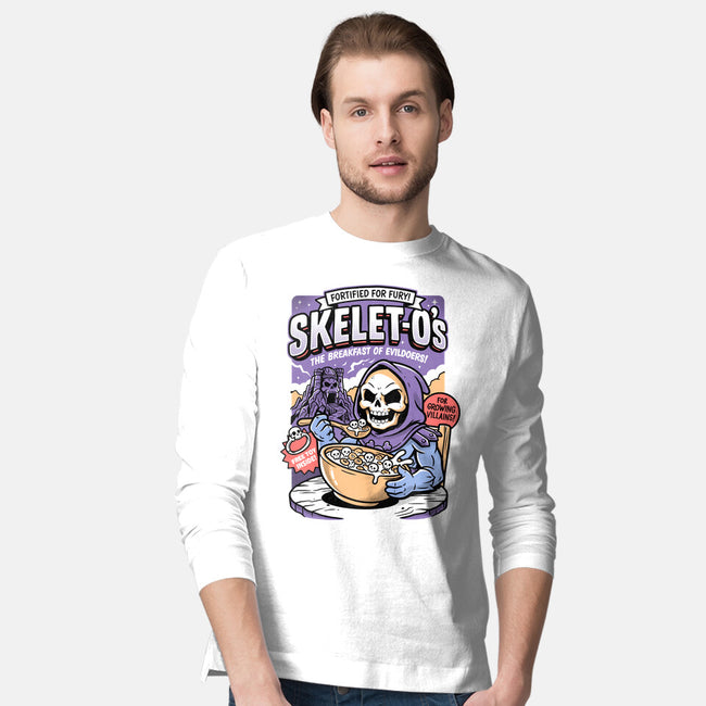 Evildoer's Breakfast-Mens-Long Sleeved-Tee-P1yu5h