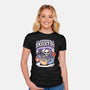 Evildoer's Breakfast-Womens-Fitted-Tee-P1yu5h