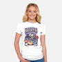 Evildoer's Breakfast-Womens-Fitted-Tee-P1yu5h