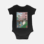 Castles And Cherry Blossoms-Baby-Basic-Onesie-DrMonekers